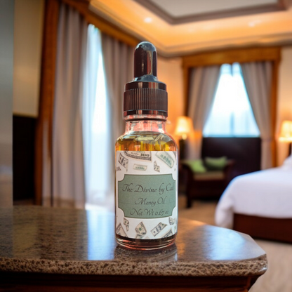 Money Oil in Dropper Bottles