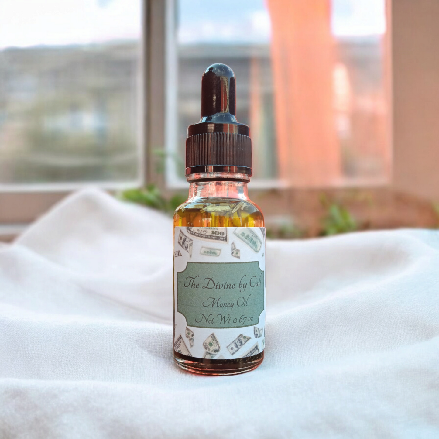 Money Oil in Dropper Bottles